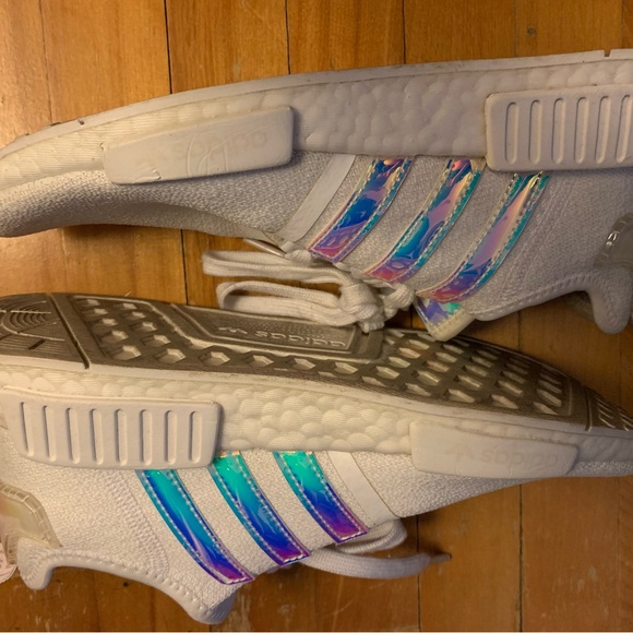 Iridescent Adidas NMD R1 FY1263 - Picture 6 of 8